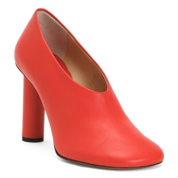 PROENZA SCHOULER Made In Italy Leather High Vamp Heels - Picture 1 of 3